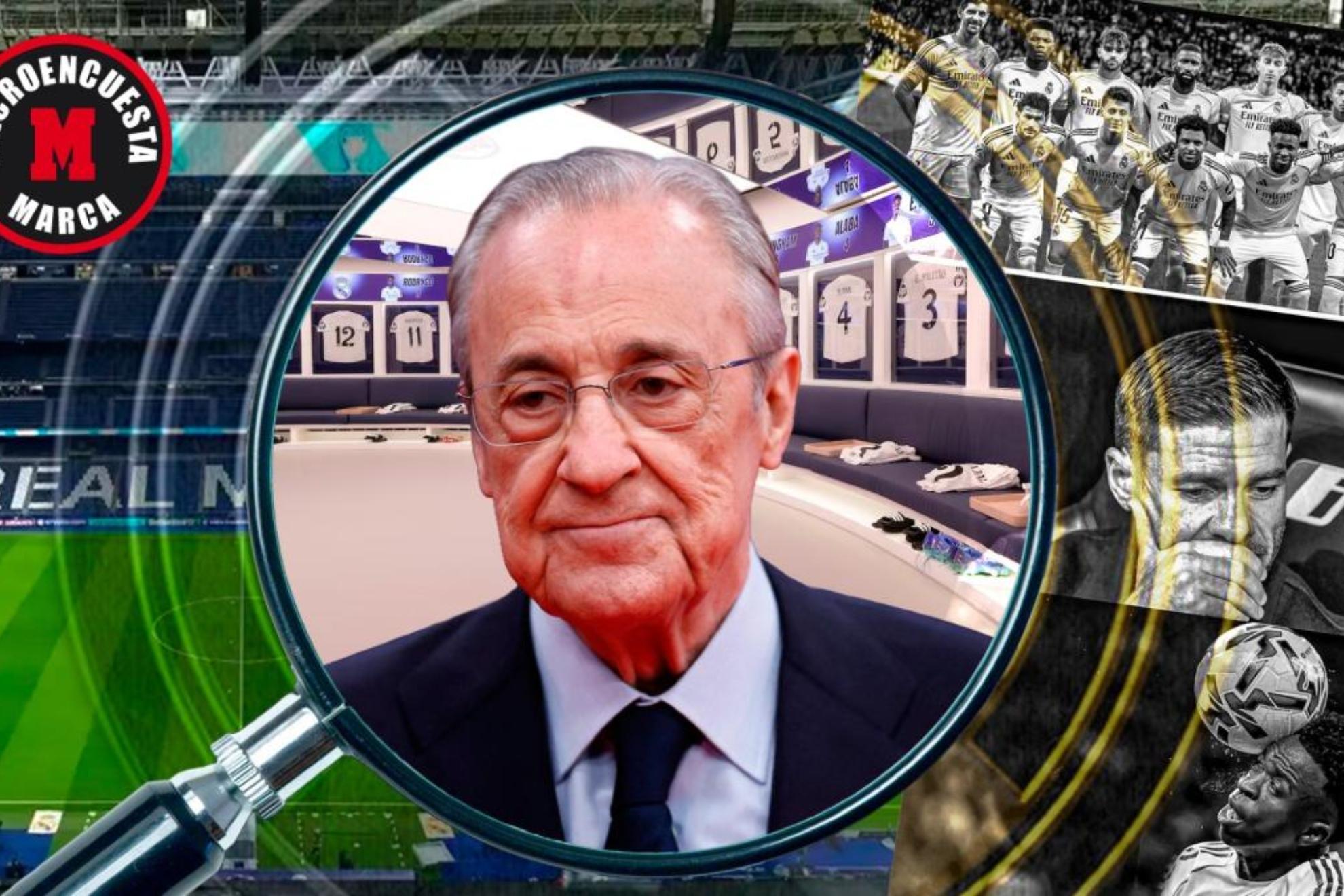 奇异果体育-马卡报调查：多数球迷认为弗洛伦蒂诺和球员应对皇马现状负责