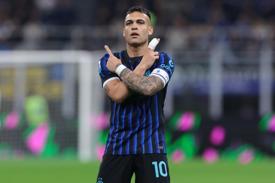 奇异果体育官方网站-意甲：劳塔罗双响图拉姆传射 国米5-2大胜罗马